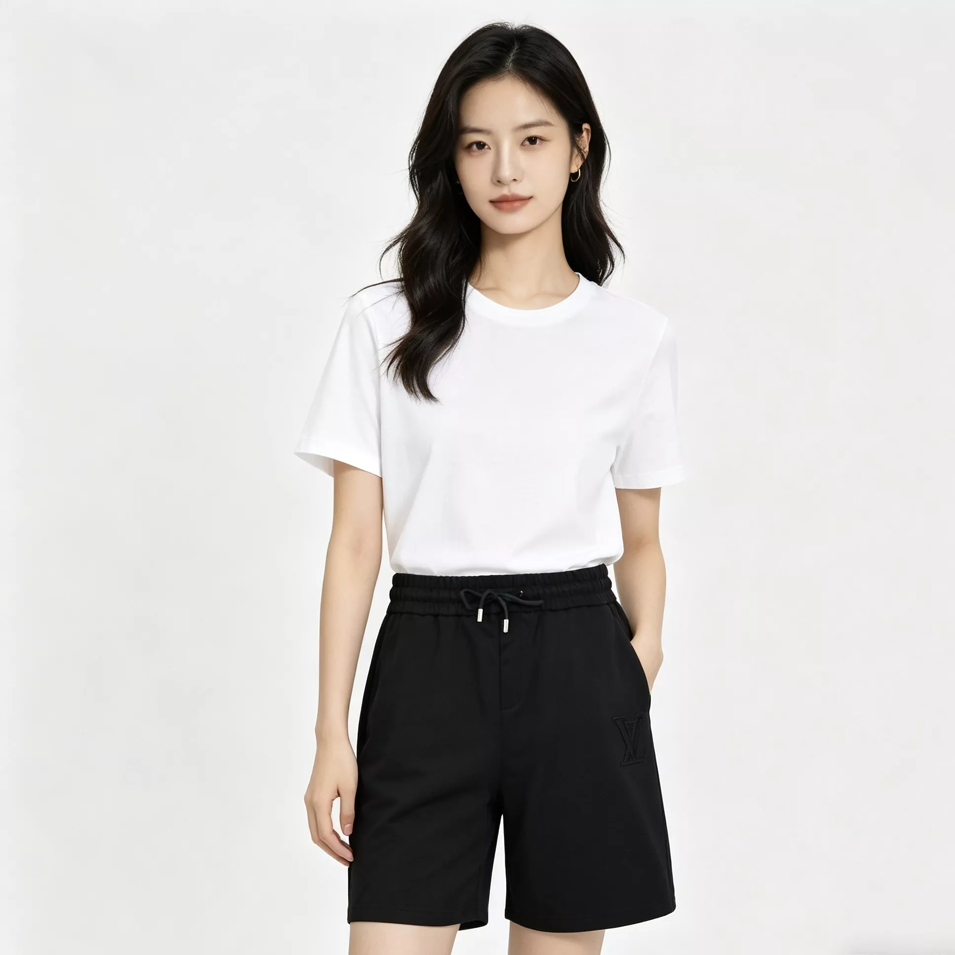 루이비통 자수 로고 쇼츠 상세 이미지 12