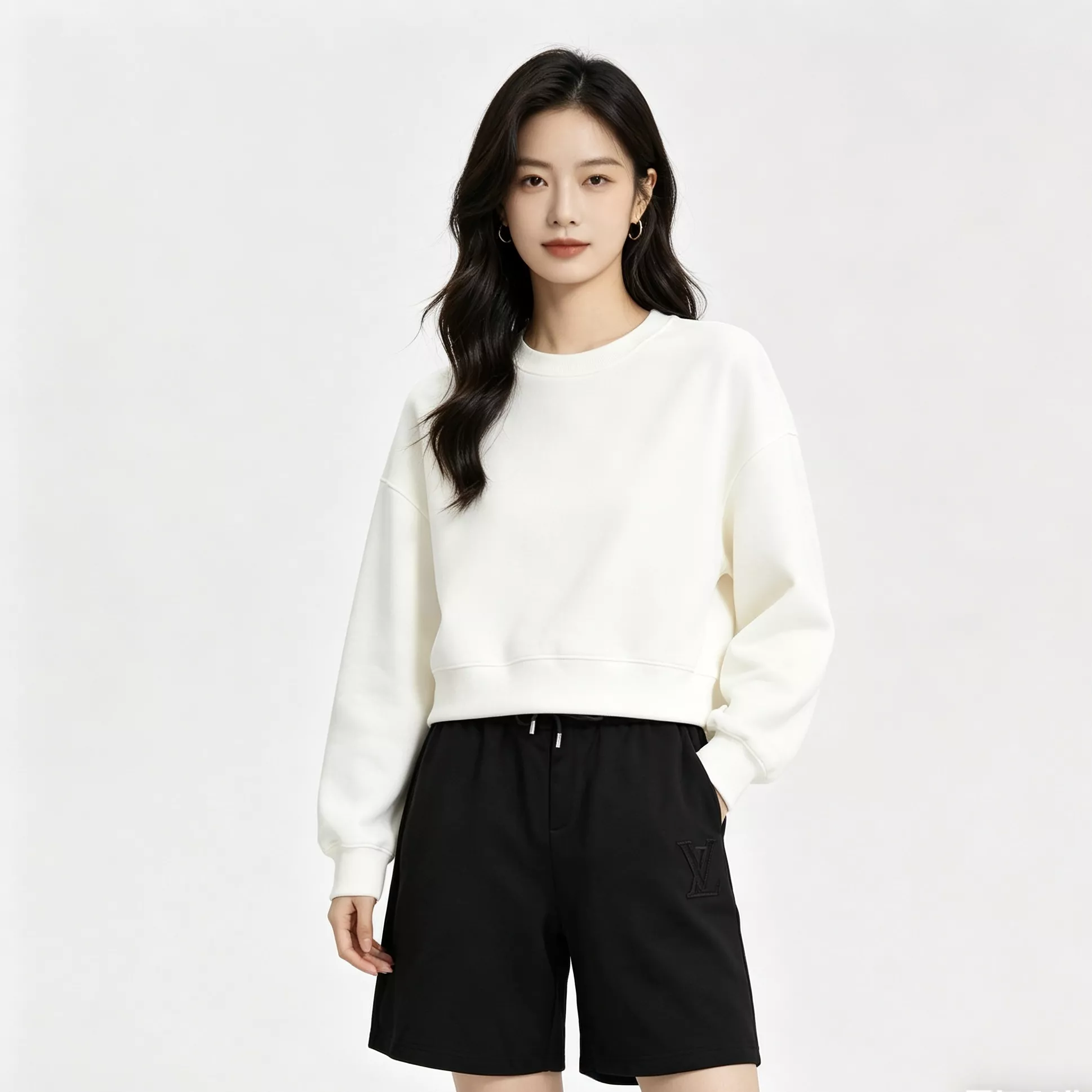 루이비통 자수 로고 쇼츠 상세 이미지 11