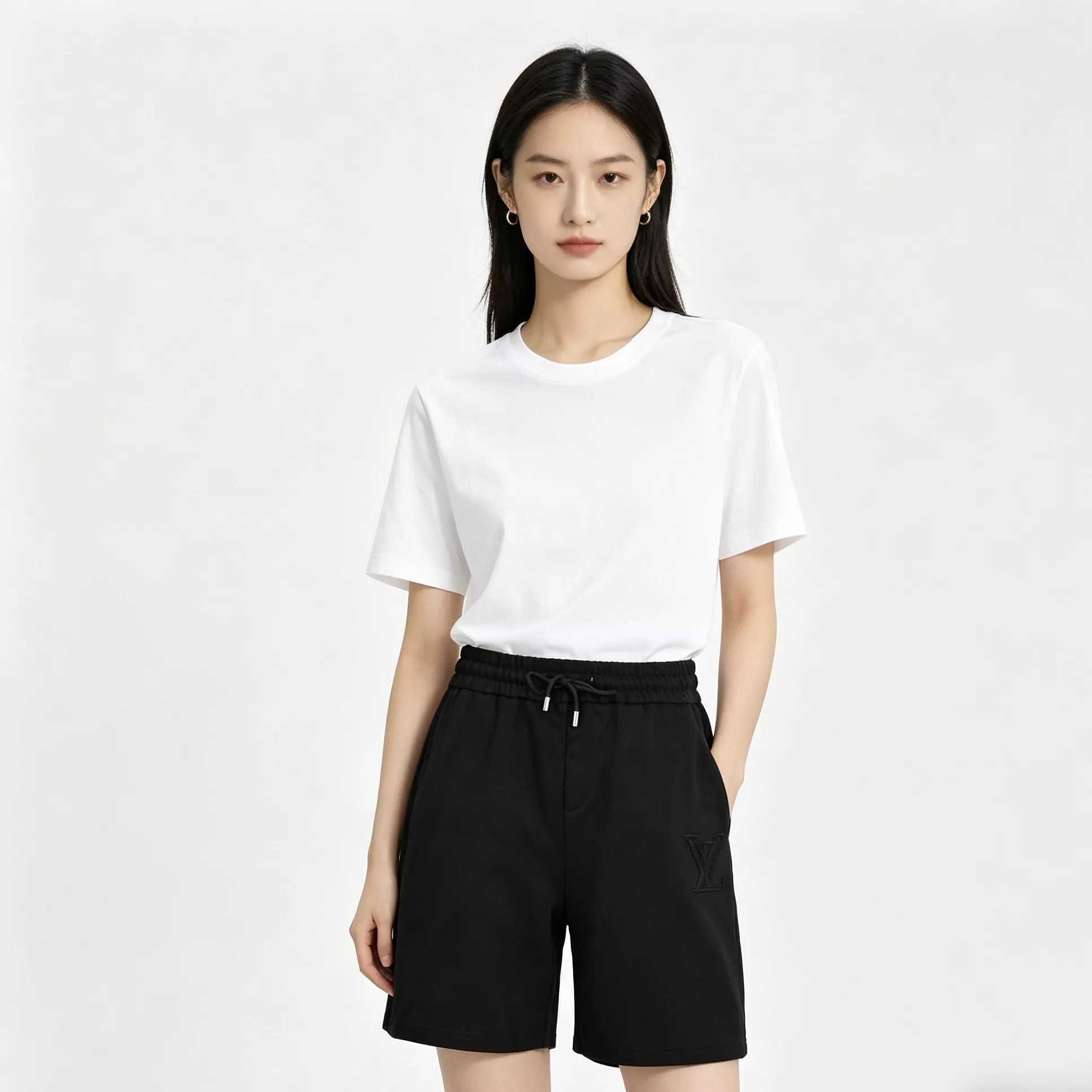 루이비통 자수 로고 쇼츠 상세 이미지 16