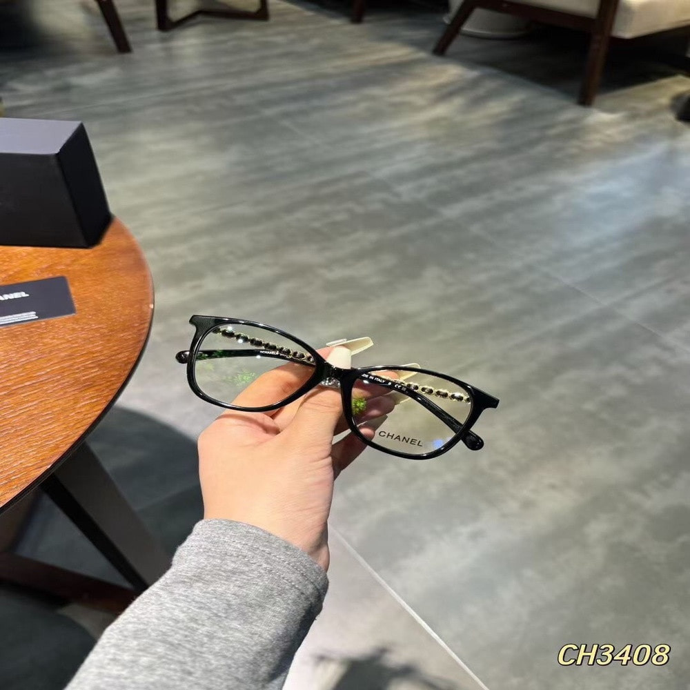 샤넬 경량 로고 안경테