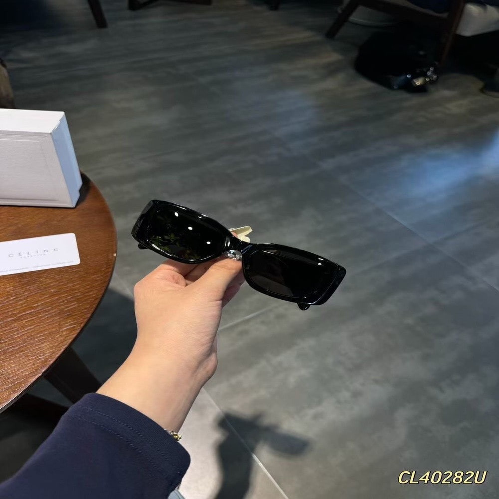 셀린느 로고 포인트 선글라스