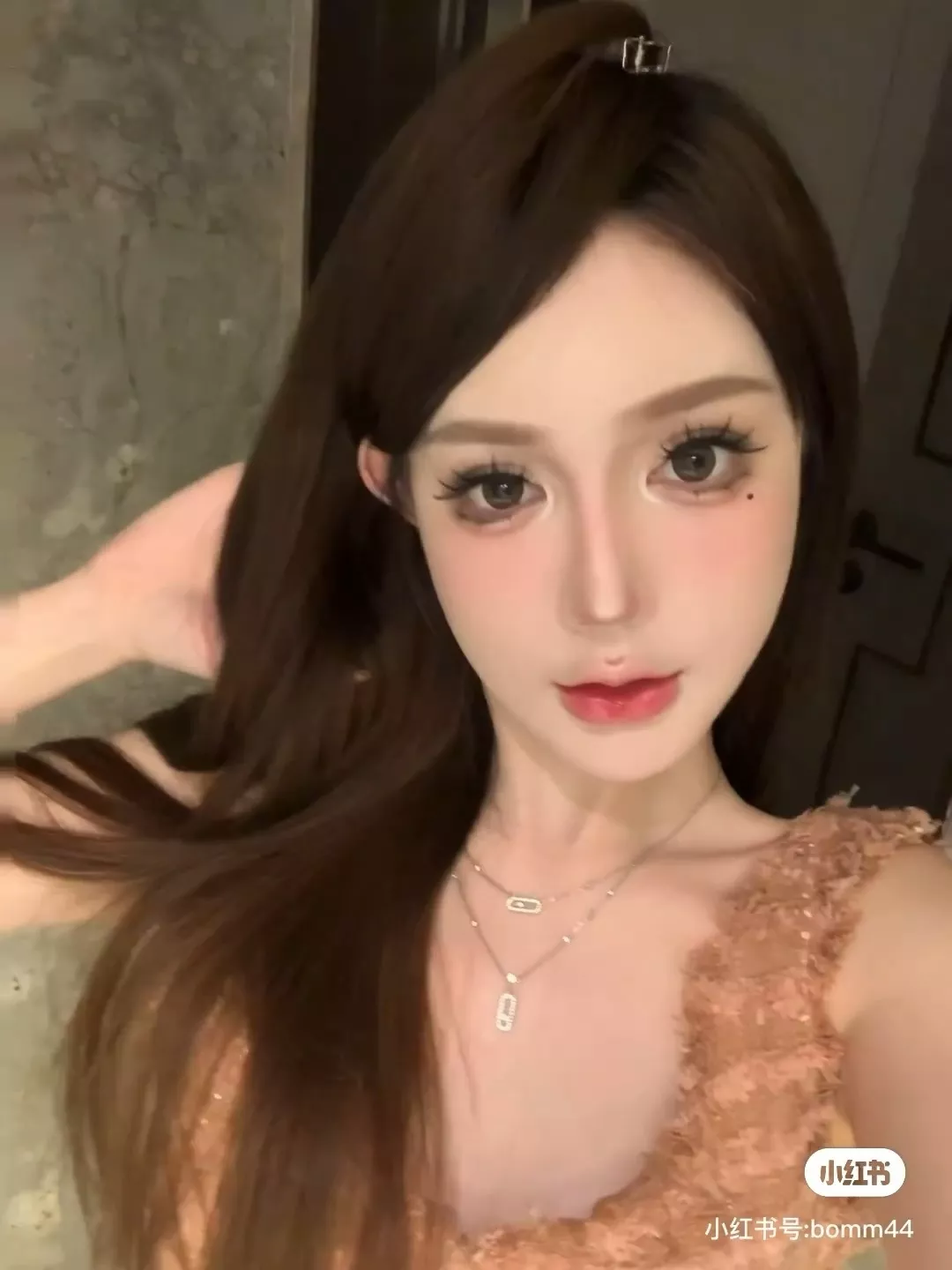 메시카 다이아 포인트 체인 네크리스 상세 이미지 13