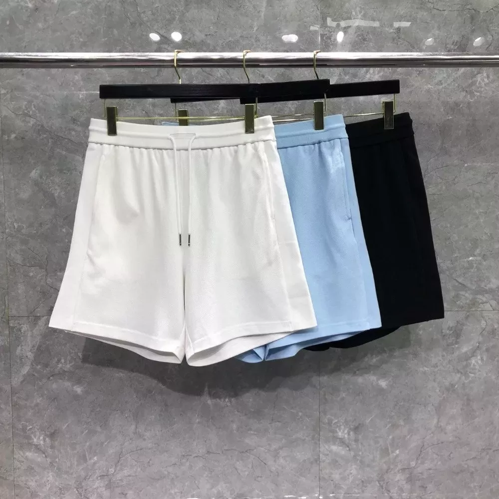 톰브라운 배색 포인트 드로스트링 숏팬츠