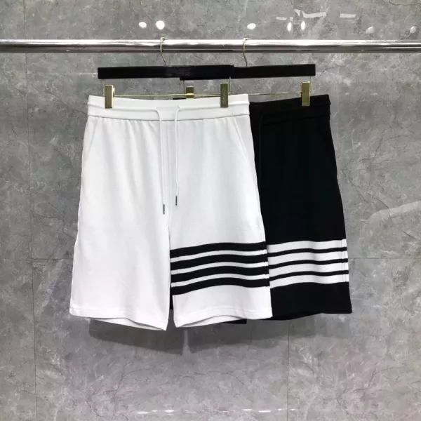 톰브라운 사선 포인트 드로스트링 반바지