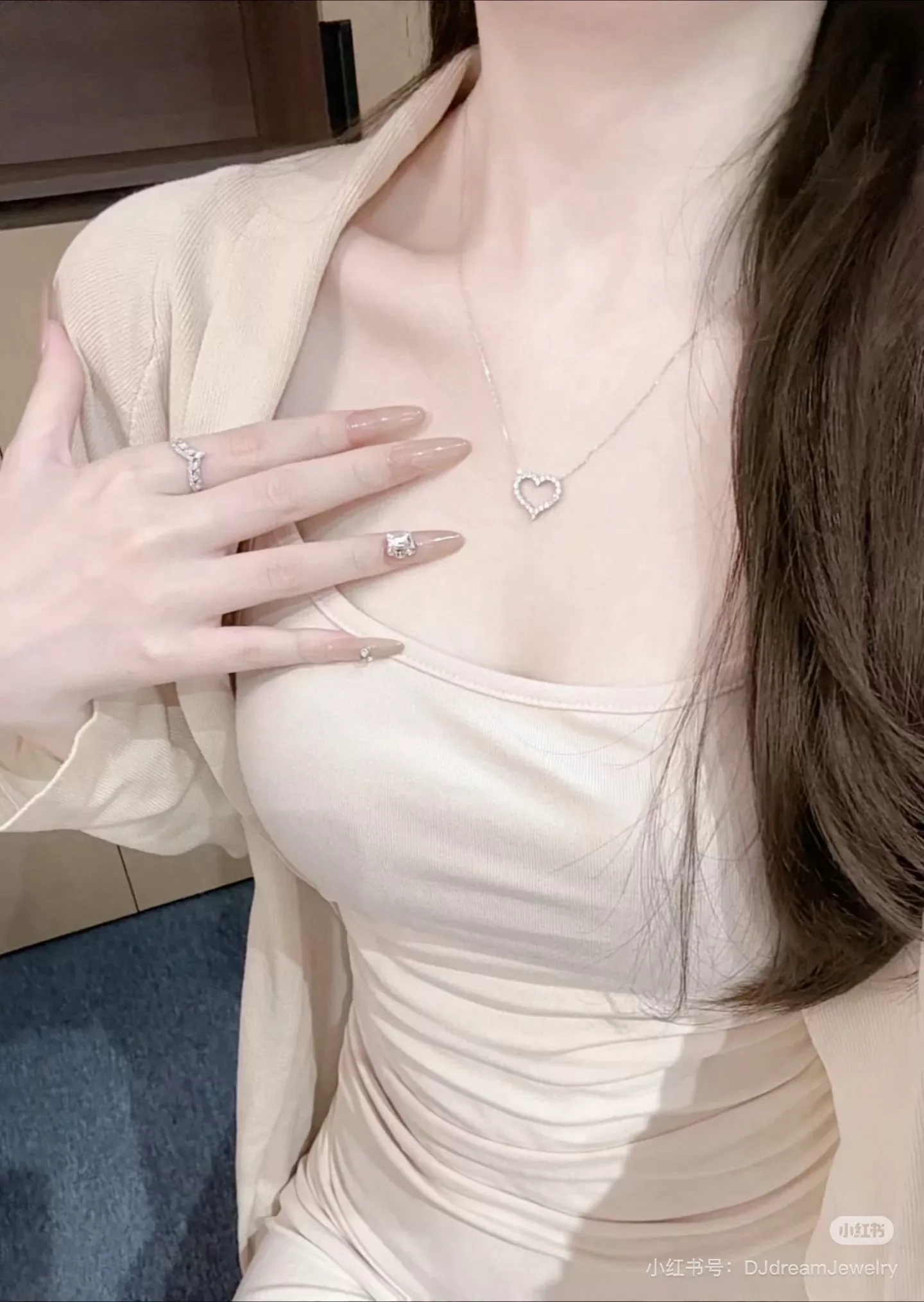 티파니앤코 하트 펜던트 체인 목걸이 상세 이미지 18