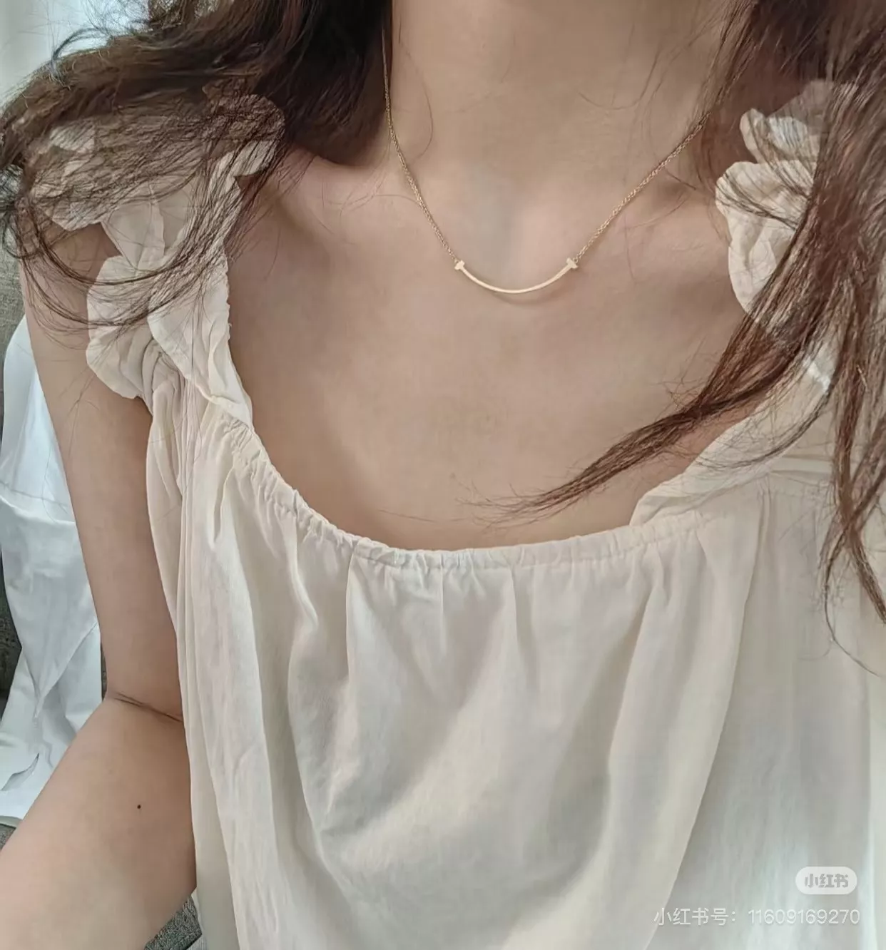 티파니앤코 스마일 펜던트 체인 네크리스 상세 이미지 15