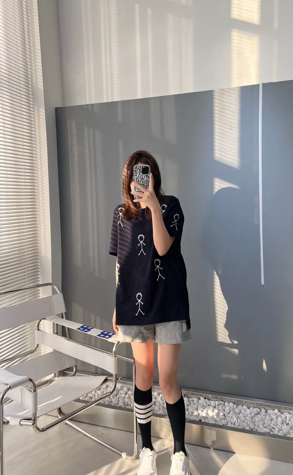톰브라운 파이어맨 프린팅 반소매 티셔츠 상세 이미지 33