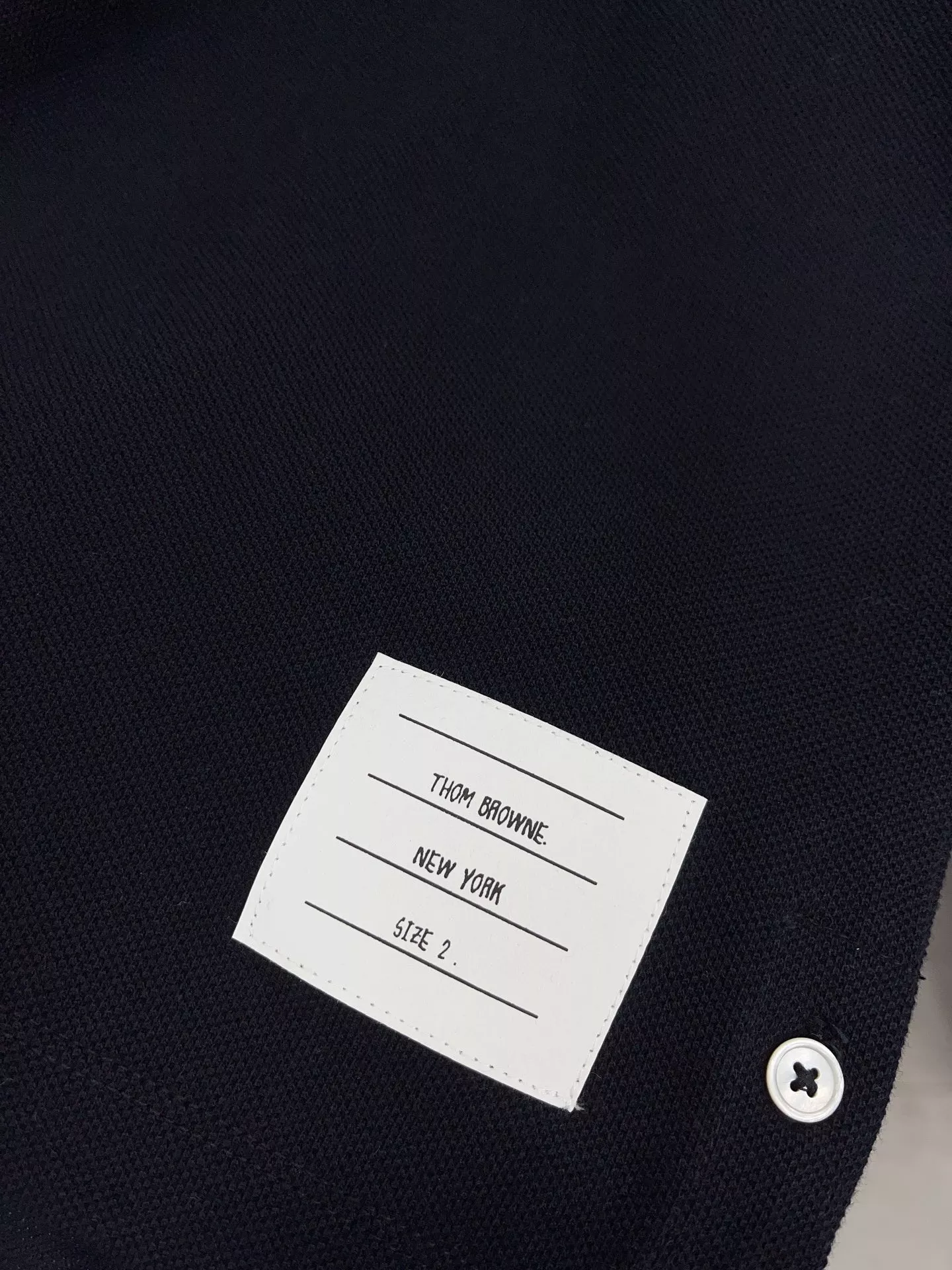 톰브라운 반소매 폴로 티셔츠 상세 이미지 10