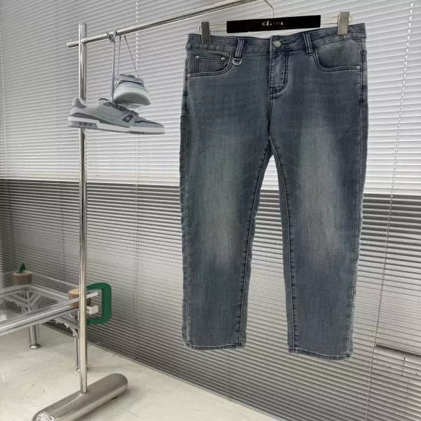 베르사체 워싱 캐주얼 데님 팬츠