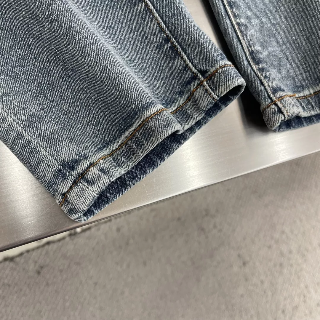 아르마니 남성 스트레이트 데님 팬츠 상세 이미지 6