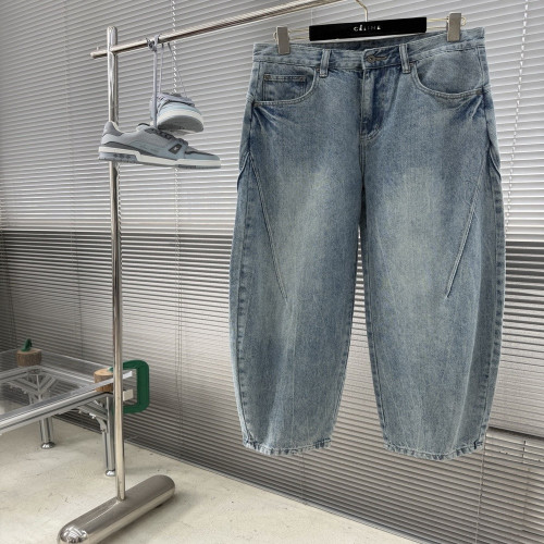 메종마르지엘라 워싱 데님 배기 팬츠