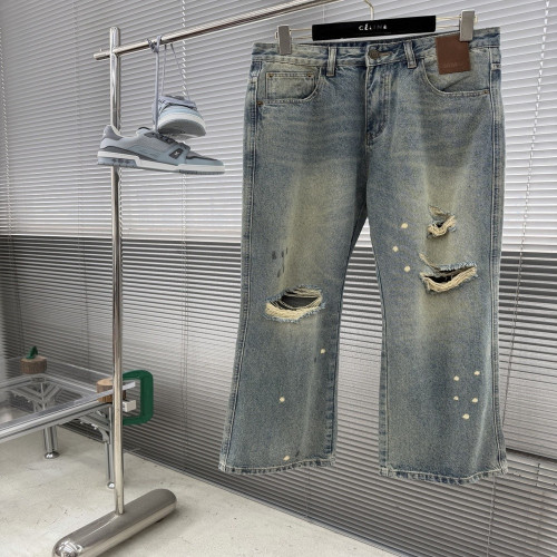 메종마르지엘라 워싱 데님 부츠컷 팬츠