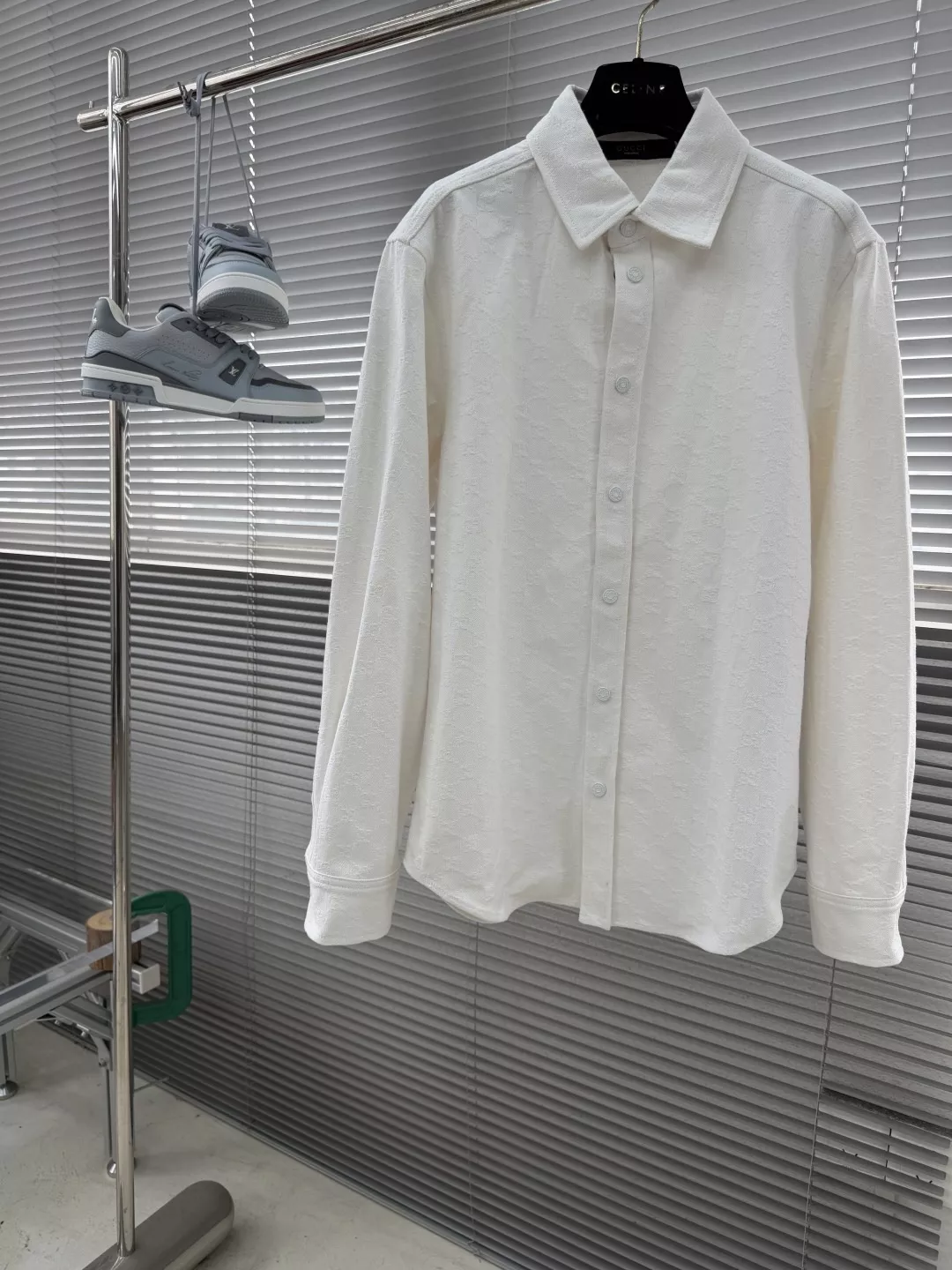 구찌 자카드 셔츠 팬츠 세트 상세 이미지 2