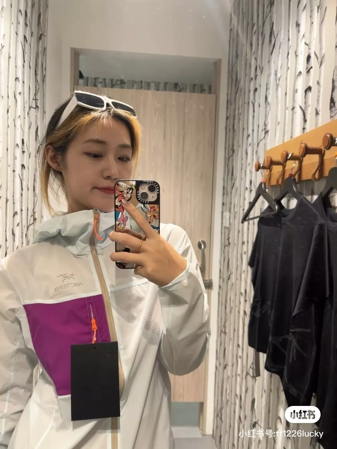 아크테릭스 경량 후드 바람막이 재킷 상세 이미지 14