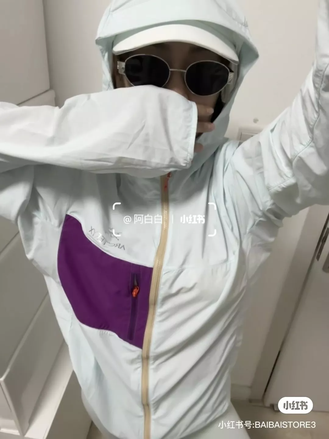 아크테릭스 경량 후드 바람막이 재킷 상세 이미지 17