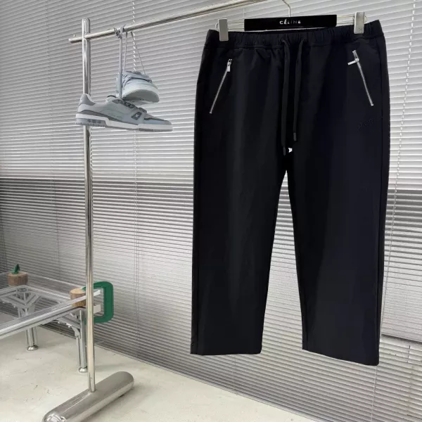 디올 자수 포인트 기능성 아웃도어 팬츠