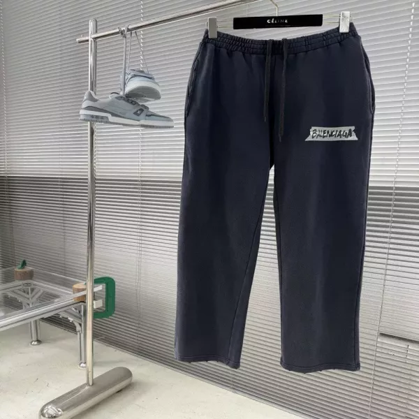 발렌시아가 빈티지 프린트 레터링 팬츠