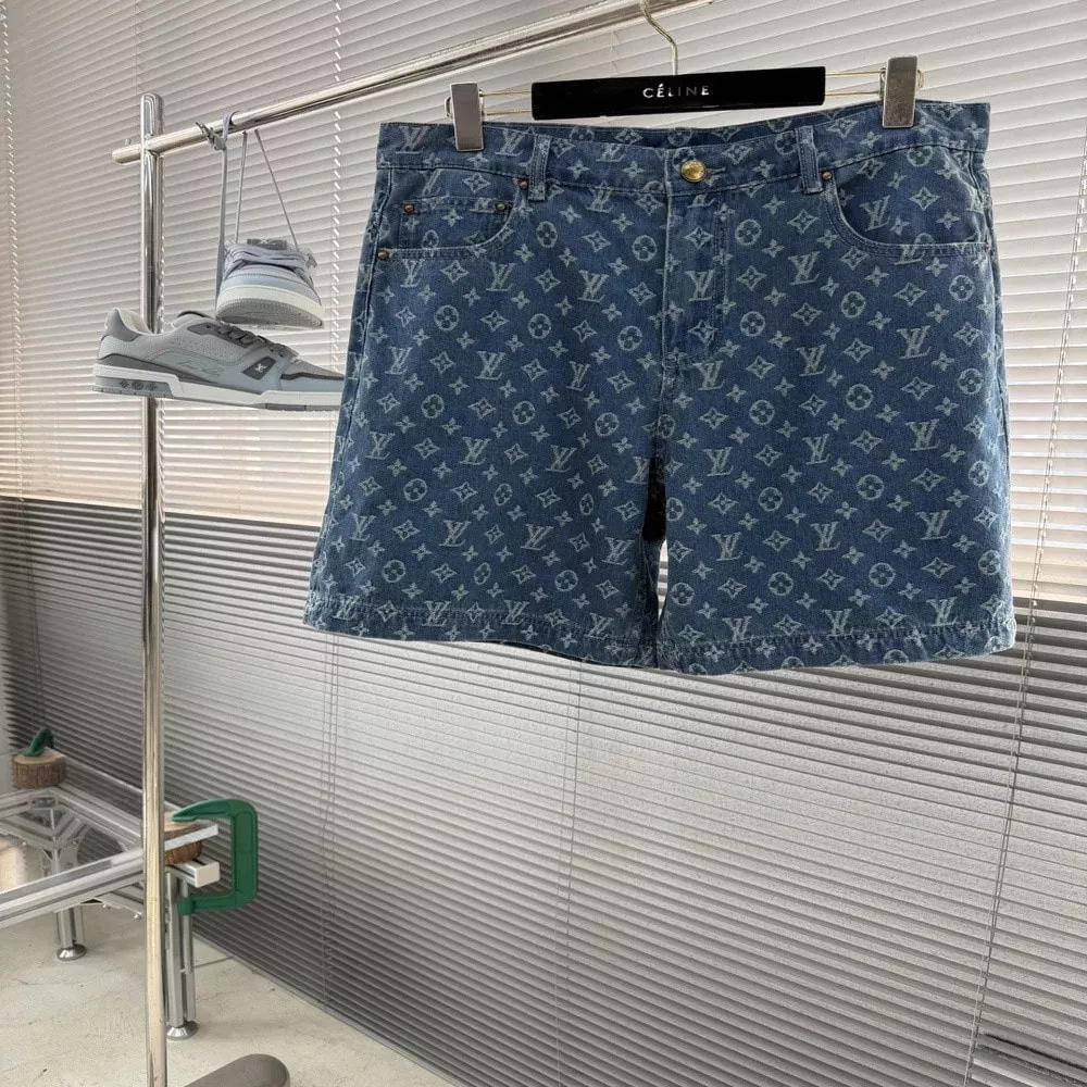 루이비통 모노그램 데님 쇼트 팬츠