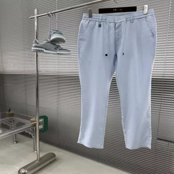 브루넬로쿠치넬리 미니멀 스트레이트 스웨트 팬츠