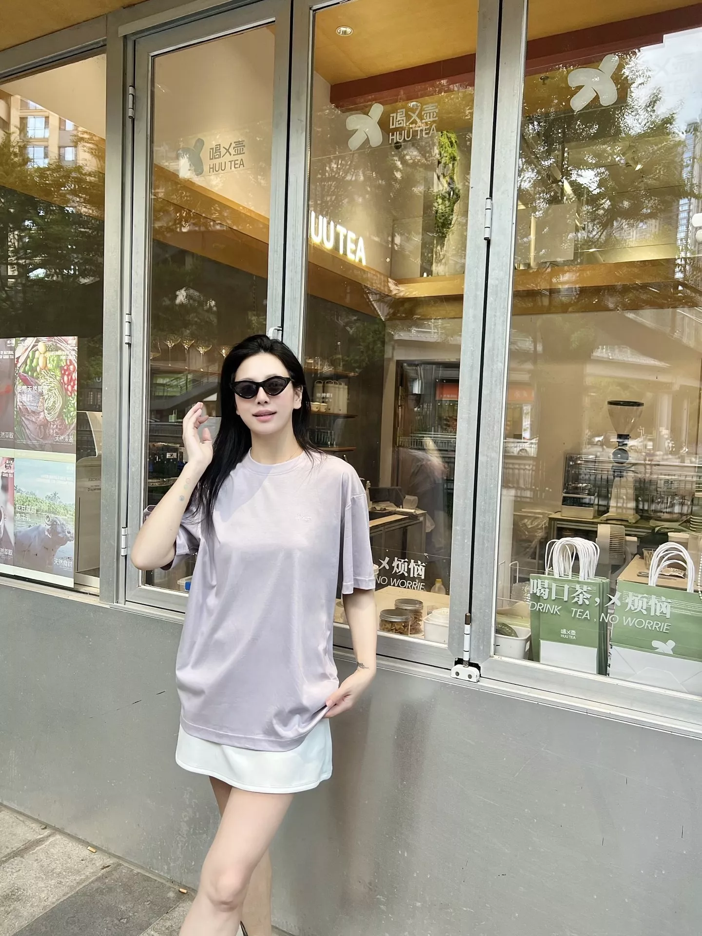 디올 로고 자수 라운드넥 반팔 티셔츠 상세 이미지 19