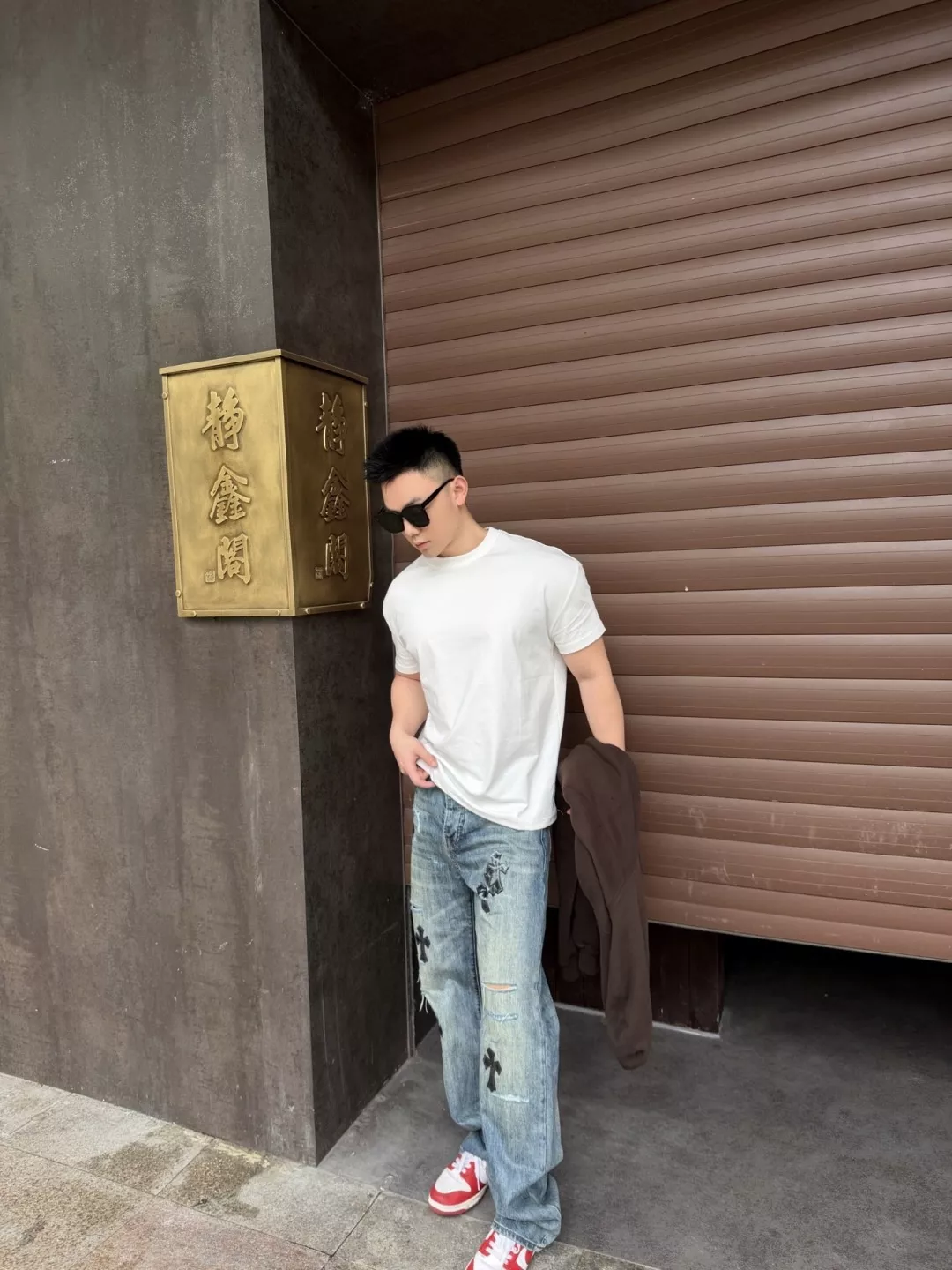 크롬하츠 해무블루 워싱 스트레이트 데님 팬츠 상세 이미지 26