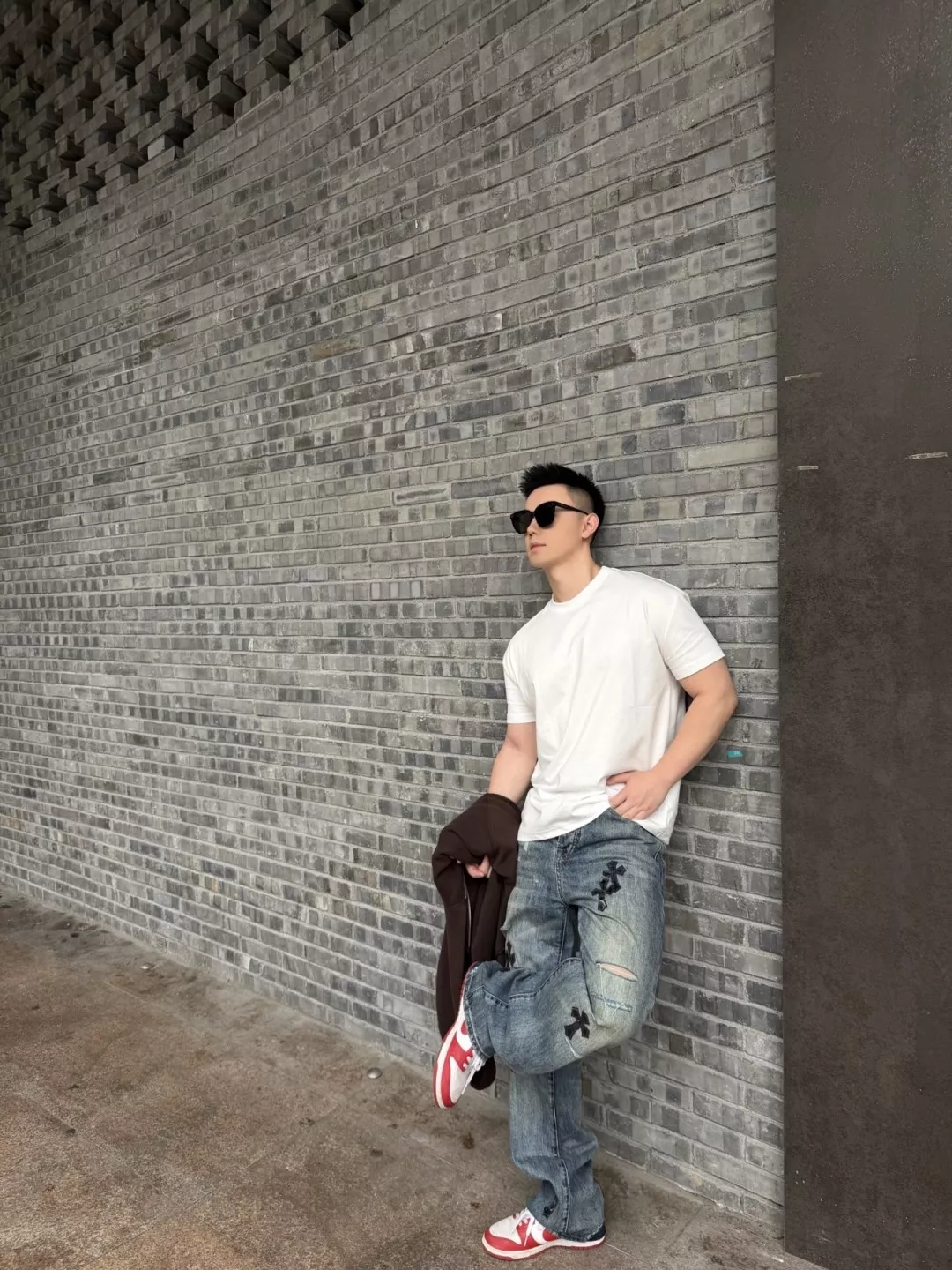 크롬하츠 해무블루 워싱 스트레이트 데님 팬츠 상세 이미지 25