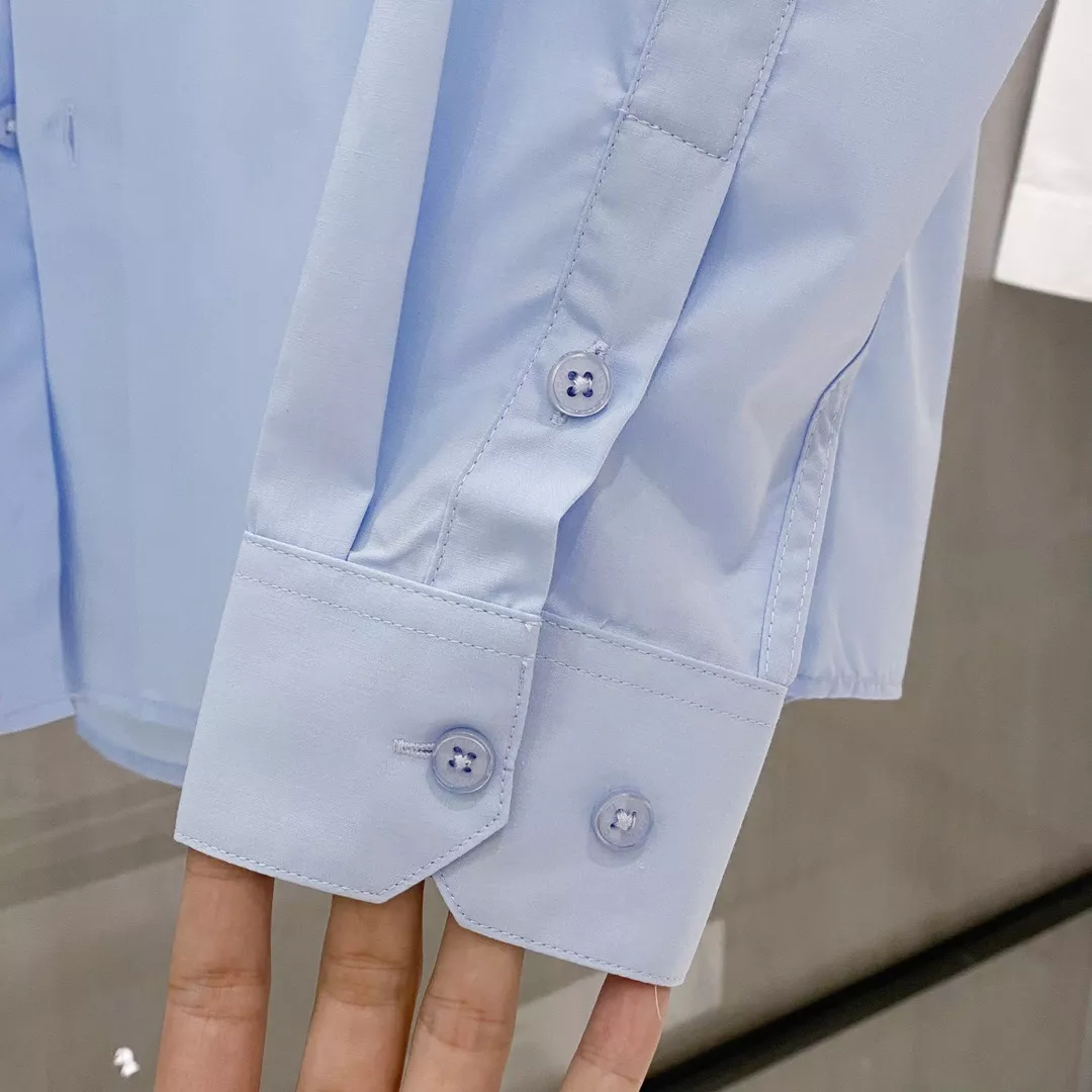 구찌 더블지 자수 코튼 포플린 셔츠 상세 이미지 26