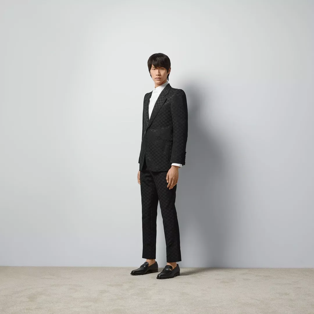 구찌 더블지 자수 코튼 포플린 셔츠 상세 이미지 36