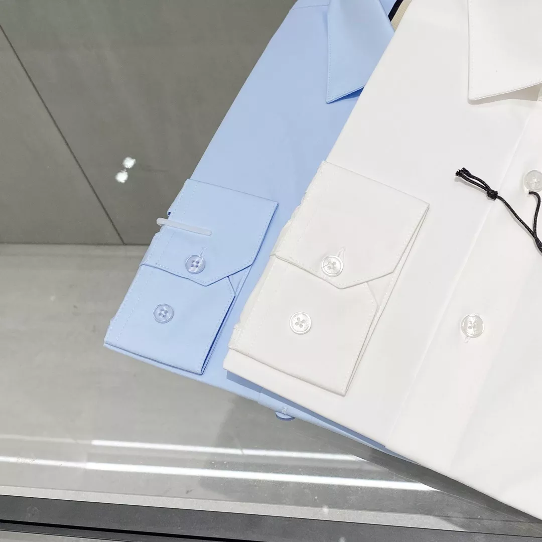 구찌 더블지 자수 코튼 포플린 셔츠 상세 이미지 5