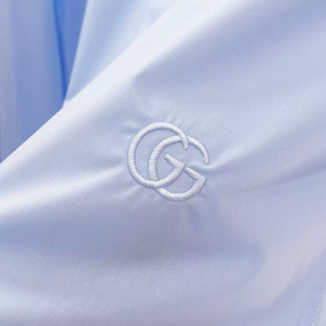 구찌 더블지 자수 코튼 포플린 셔츠 상세 이미지 21