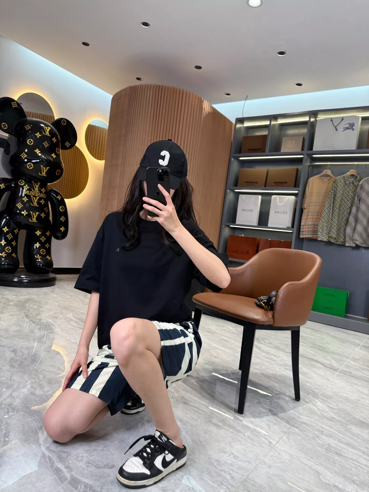 버버리 메탈 승마 기사 로고 코튼 반팔 상세 이미지 55
