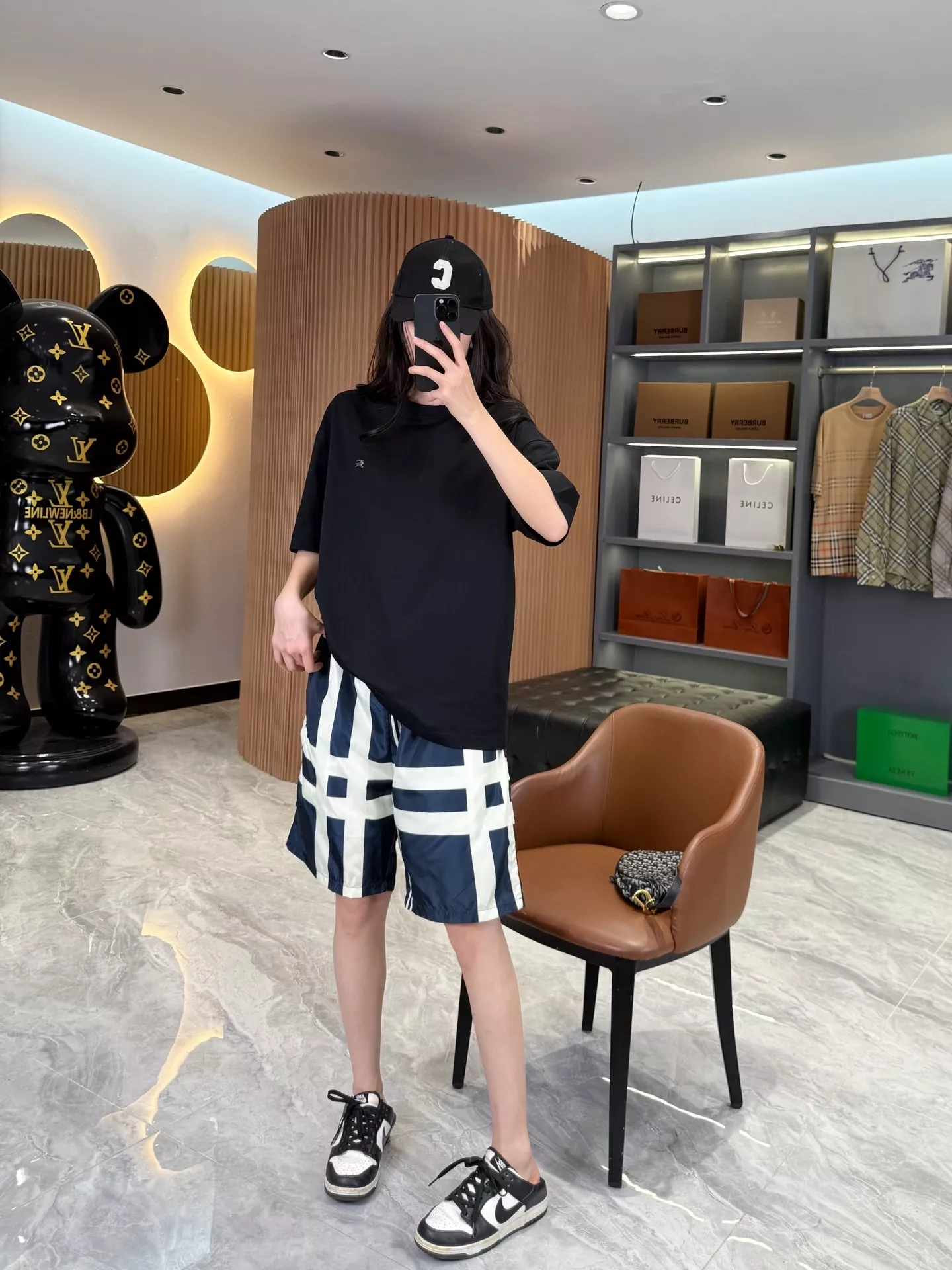 버버리 메탈 승마 기사 로고 코튼 반팔 상세 이미지 57