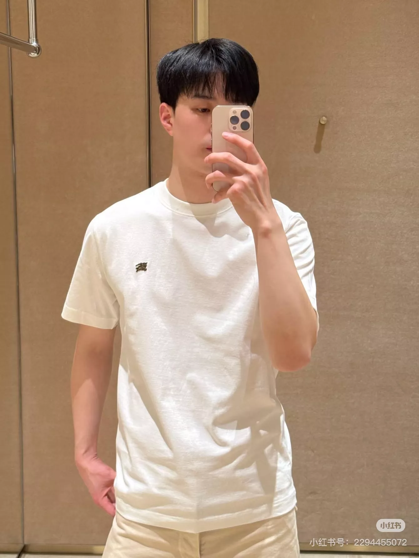 버버리 메탈 승마 기사 로고 코튼 반팔 상세 이미지 39