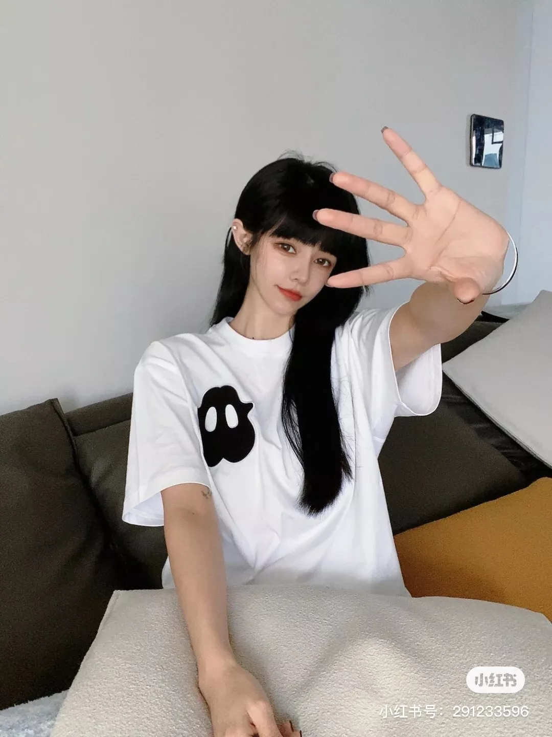 버버리 몬스터 자수 오버핏 코튼 반팔 상세 이미지 87