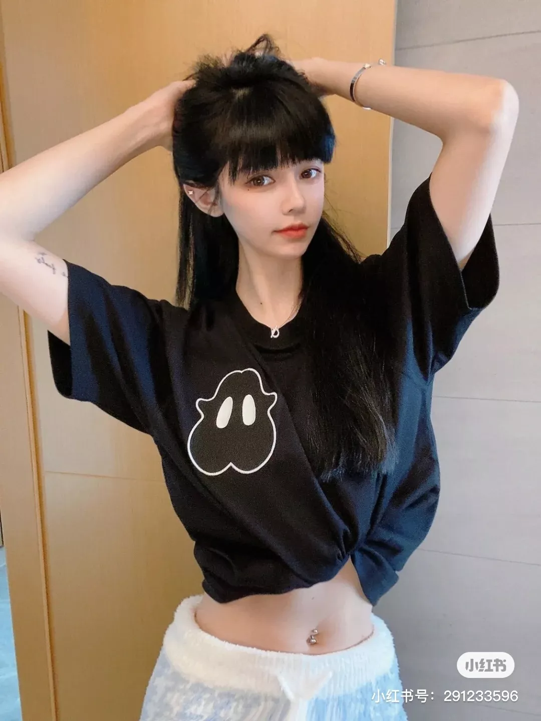 버버리 몬스터 자수 오버핏 코튼 반팔 상세 이미지 79
