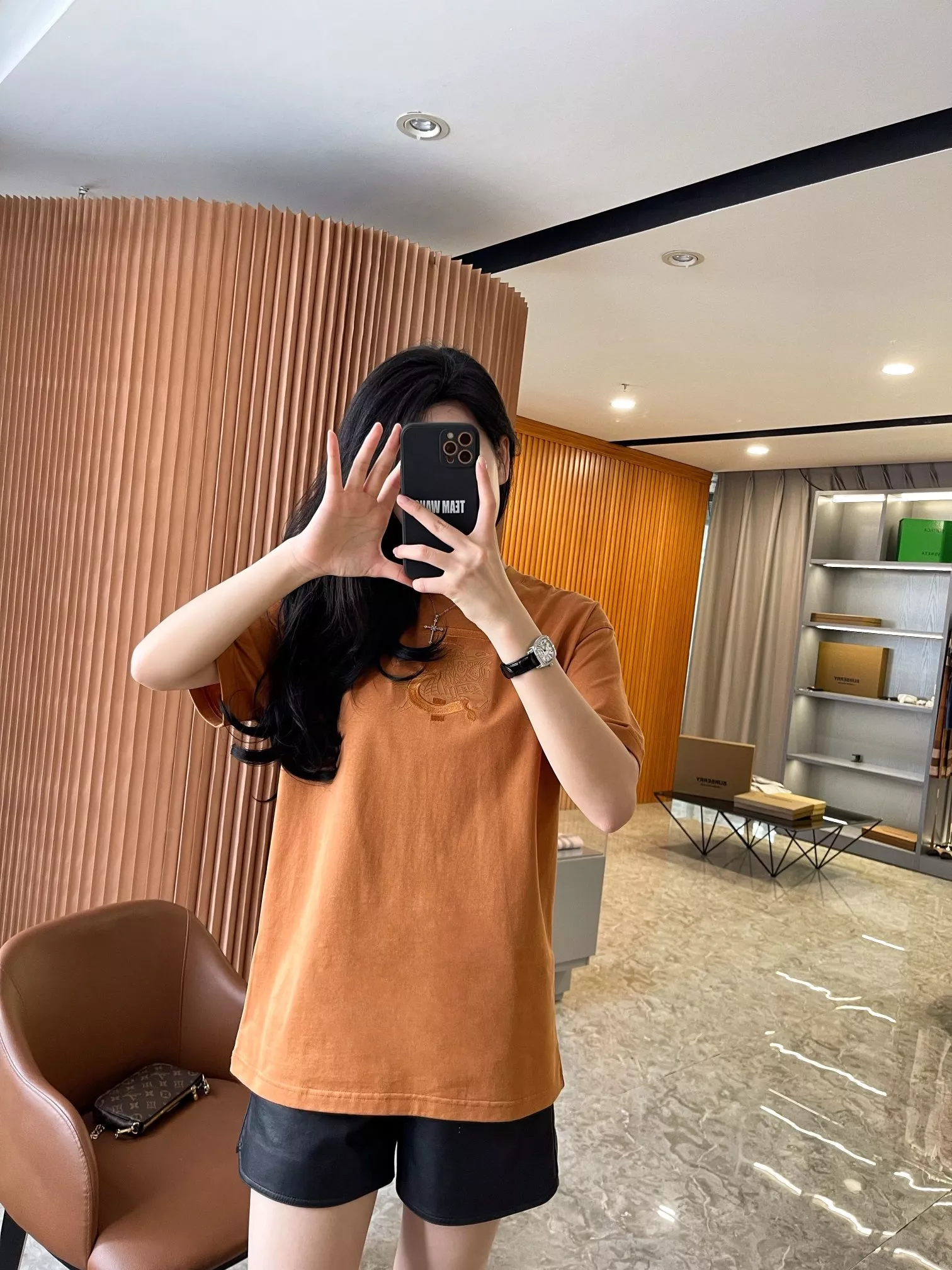 버버리 마술 기사 자수 코튼 반소매 티셔츠 상세 이미지 58