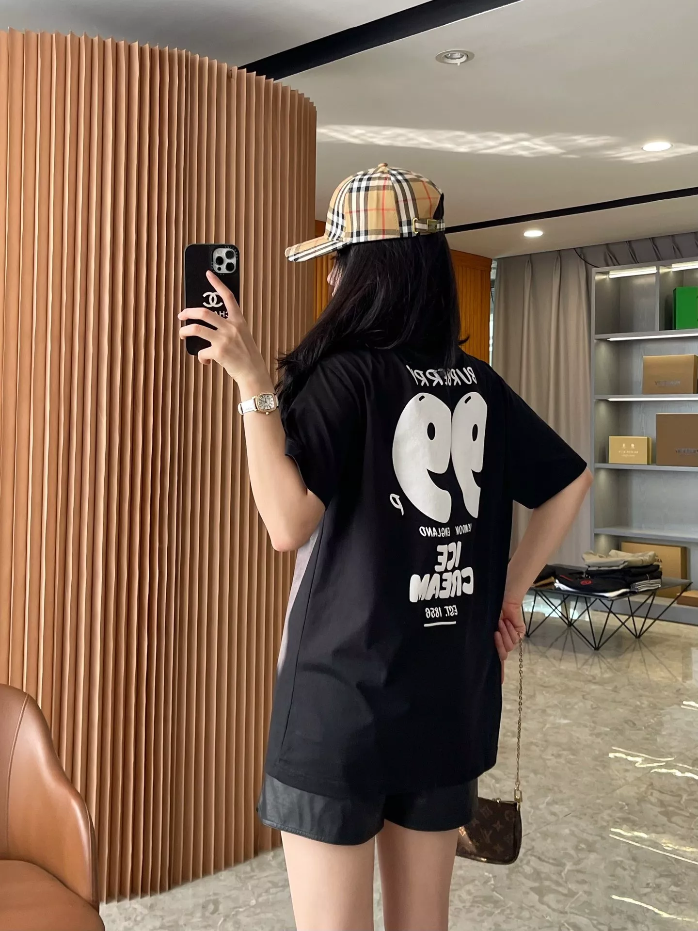 버버리 아이스크림 프린트 코튼 반팔 티셔츠 상세 이미지 67