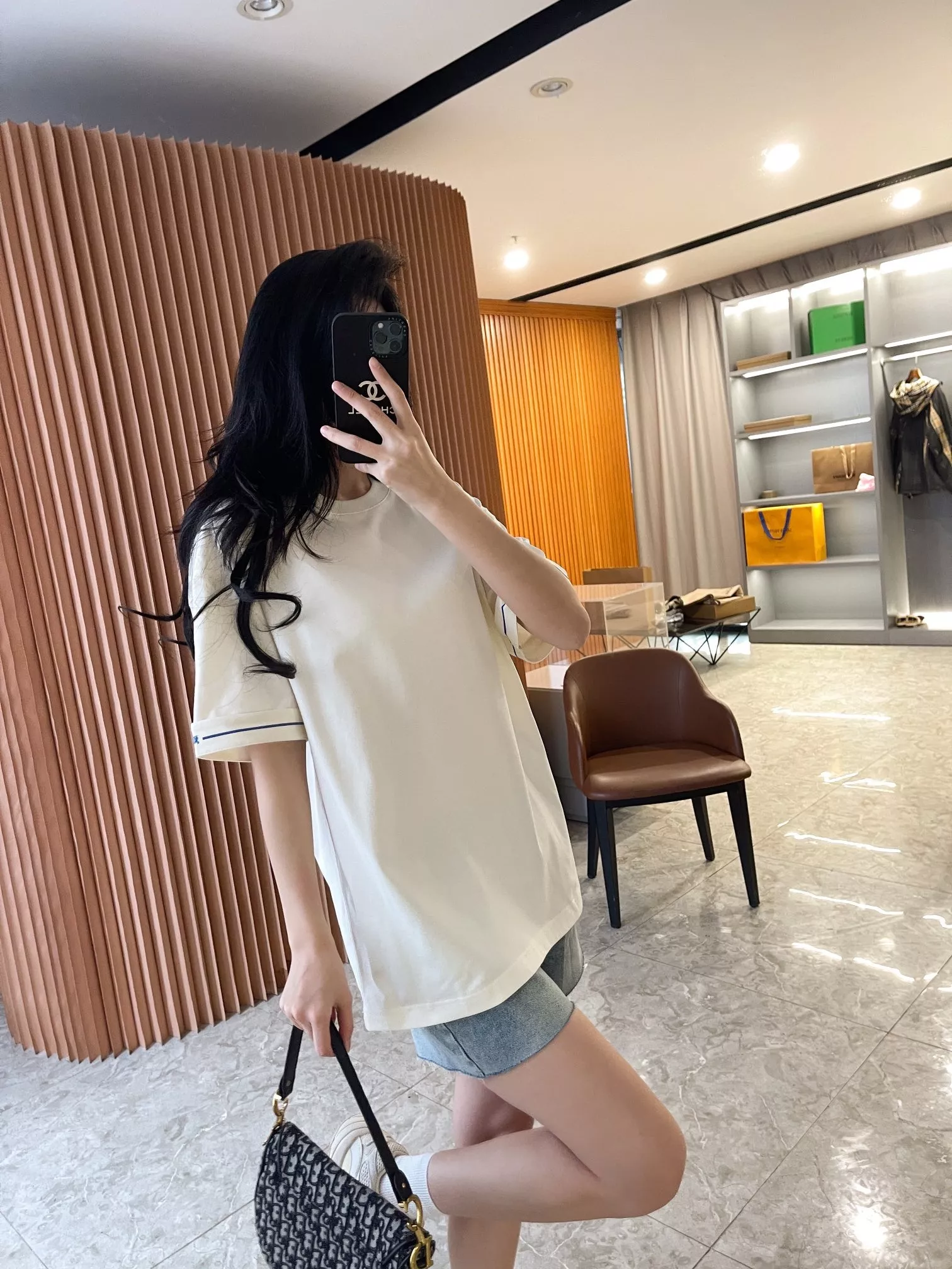 버버리 전마 로고 코튼 반팔 티셔츠 상세 이미지 59