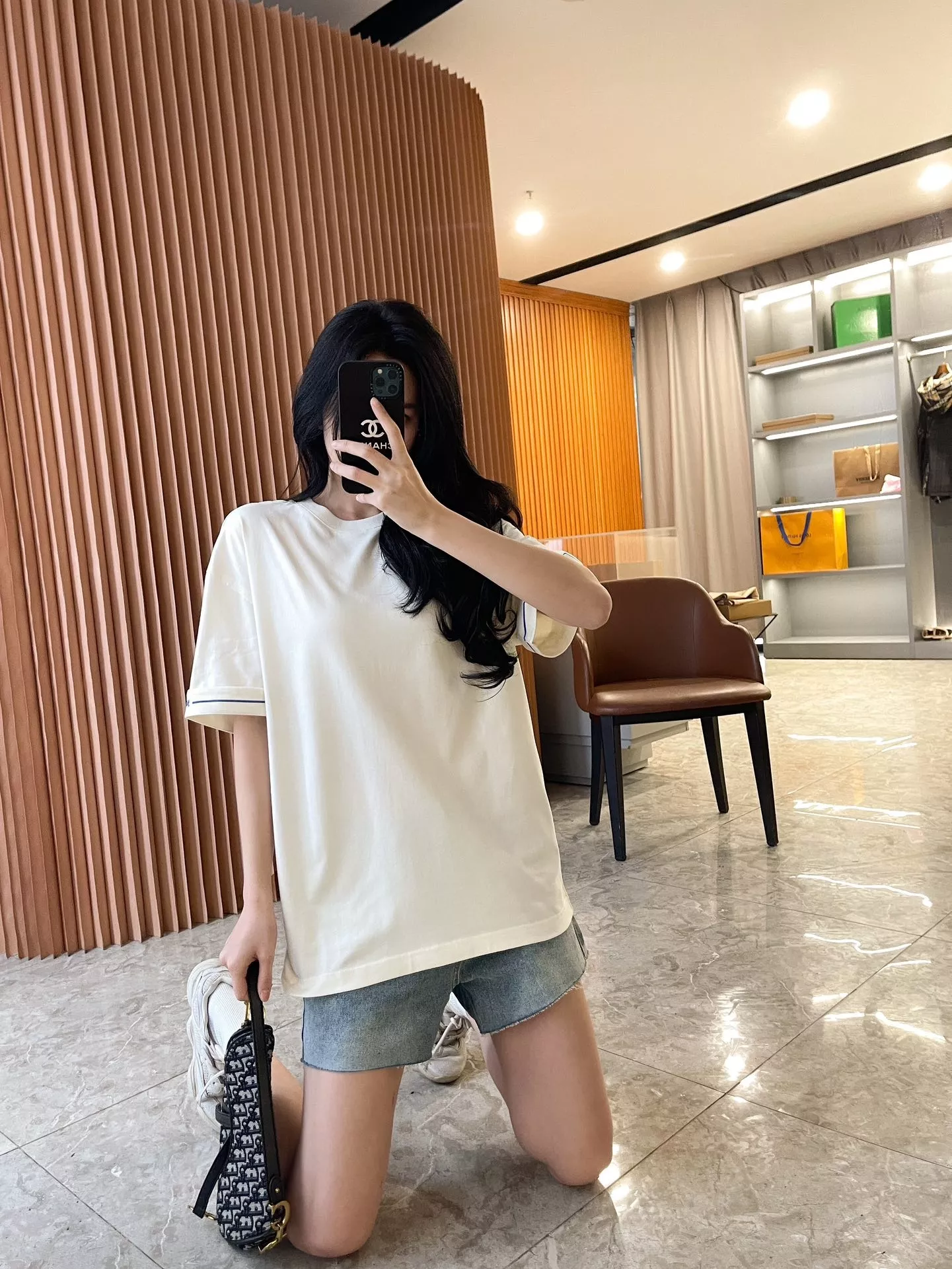 버버리 전마 로고 코튼 반팔 티셔츠 상세 이미지 61