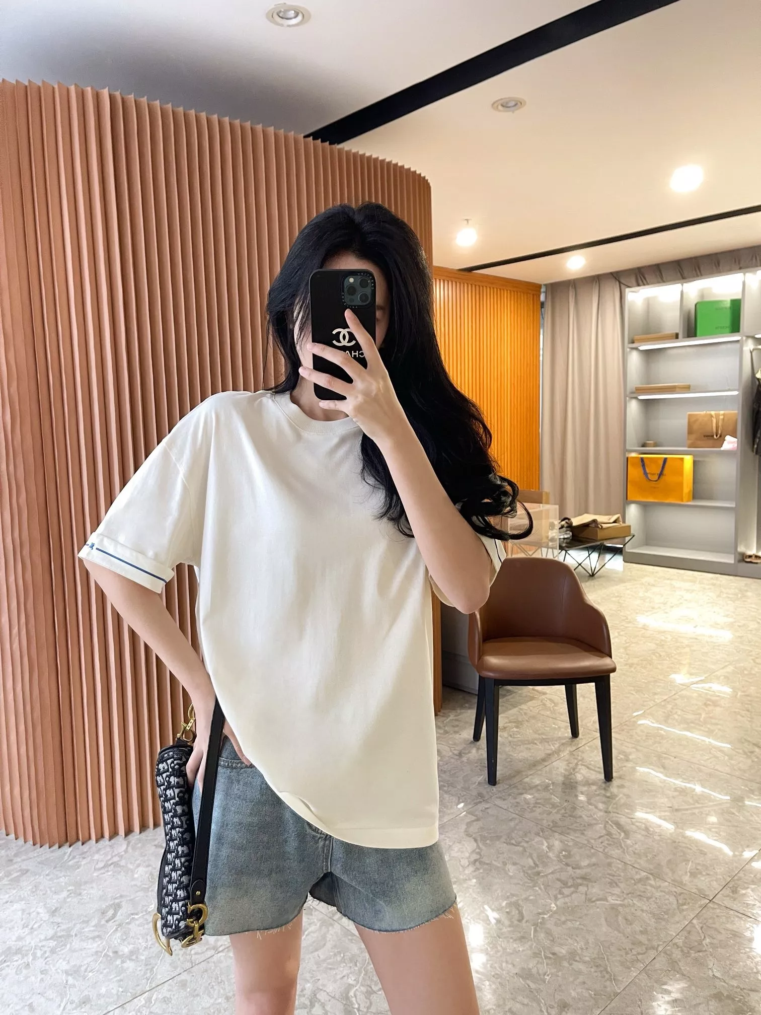버버리 전마 로고 코튼 반팔 티셔츠 상세 이미지 63