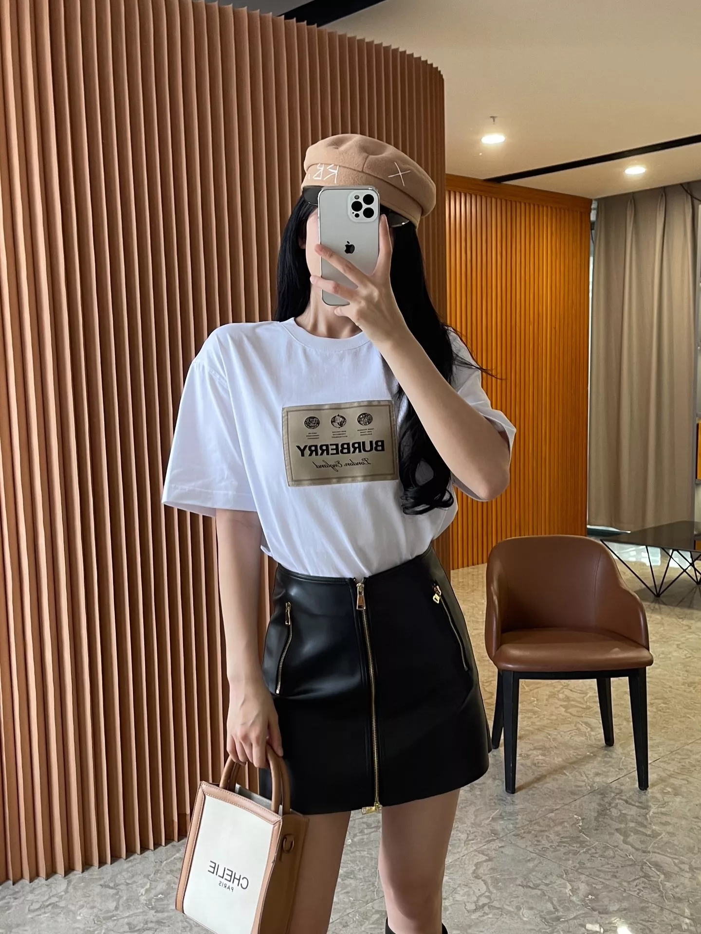 버버리 라벨 패치 루즈핏 코튼 반소매 상세 이미지 38