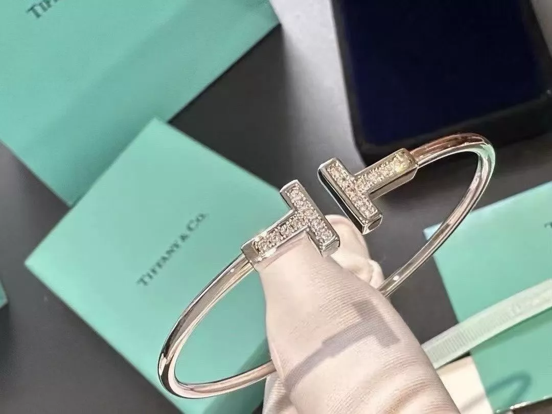 티파니앤코 더블 T 오픈 뱅글 상세 이미지 9