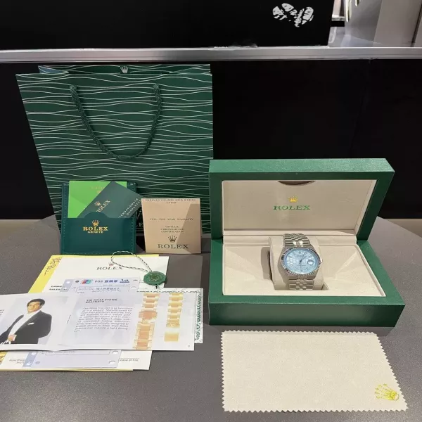 롤렉스 삼침 로그 세라믹 베젤 손목시계