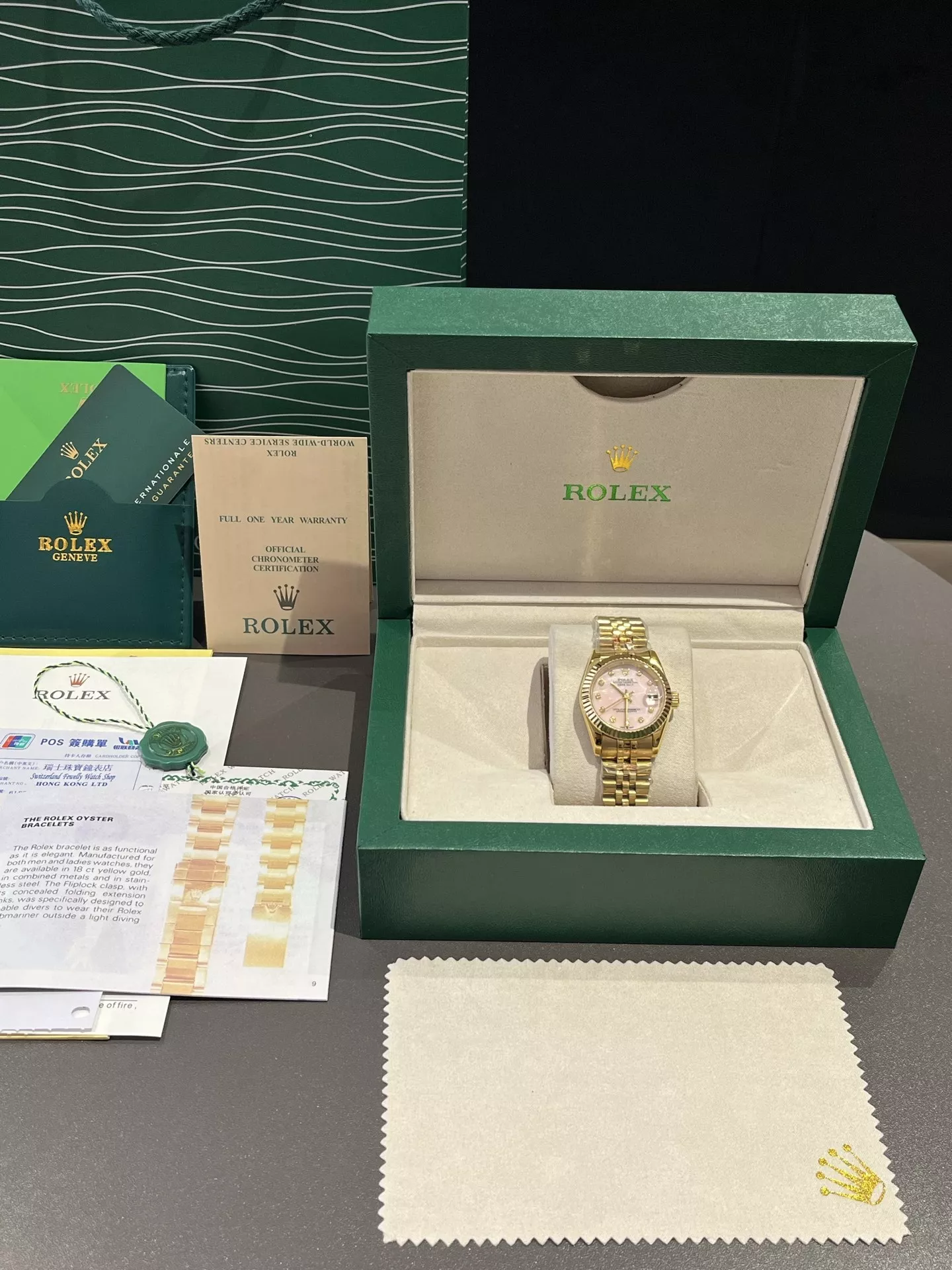 롤렉스 로그 시리즈 손목시계 상세 이미지 4