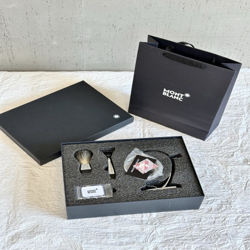 몽블랑 수동 습식 면도 선물세트
