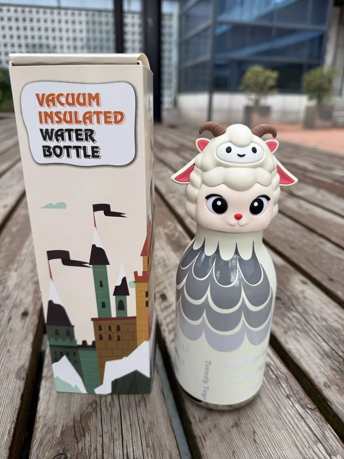 아소부 십이간지 카툰 보온 물병 상세 이미지 12