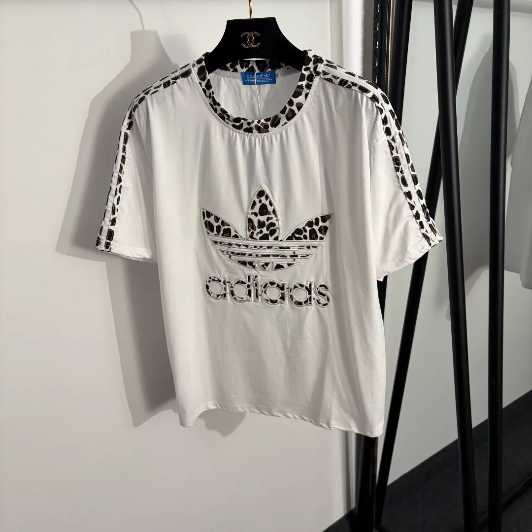 아디다스 삼엽로고 자수 반소매 티셔츠 세트 상세 이미지 2