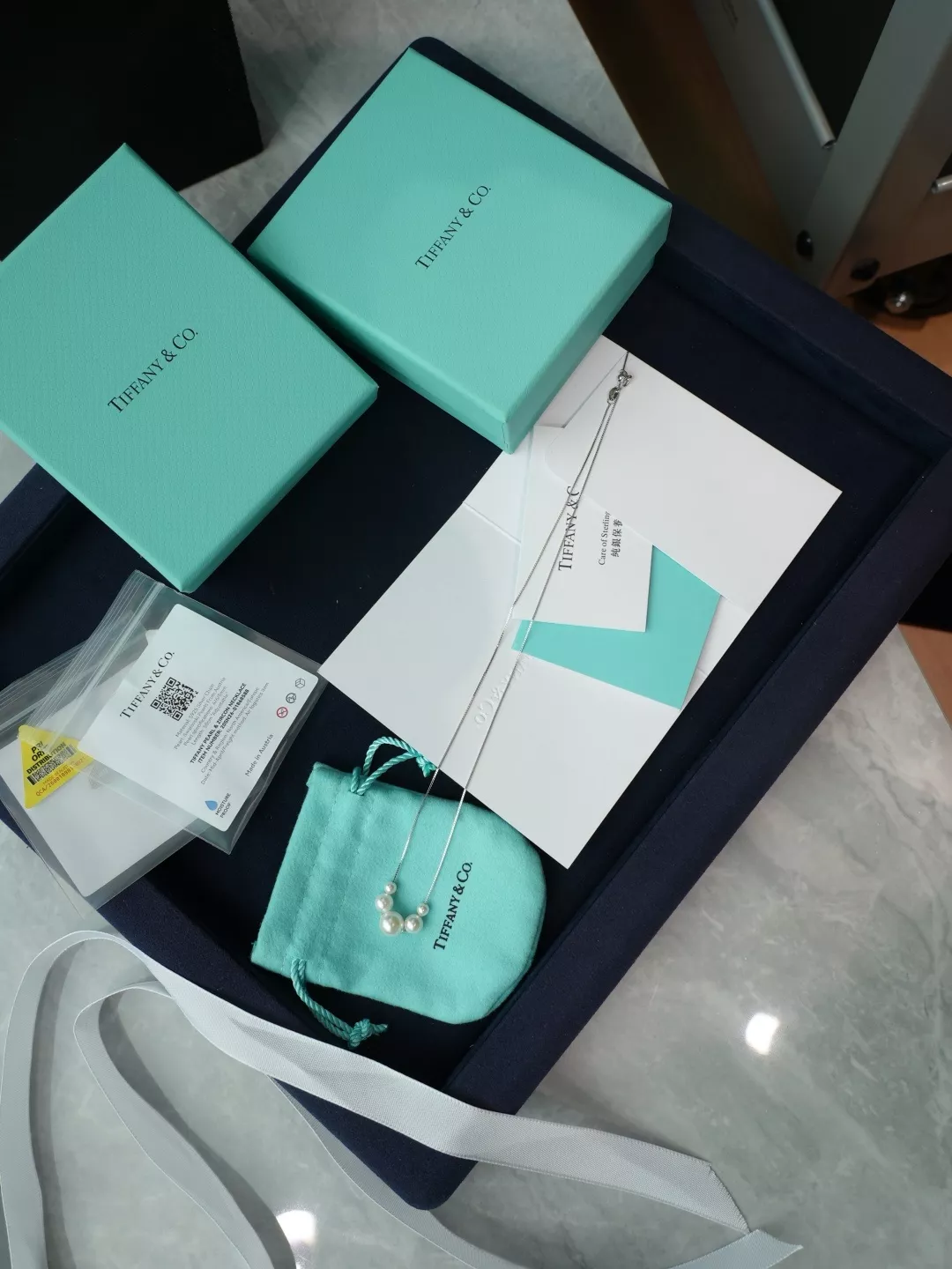 티파니앤코 리듬감 있는 진주 네크리스 상세 이미지 5