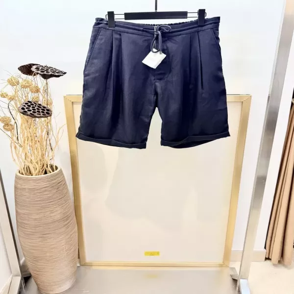 브루넬로쿠치넬리 린넨 블렌드 버뮤다 쇼츠