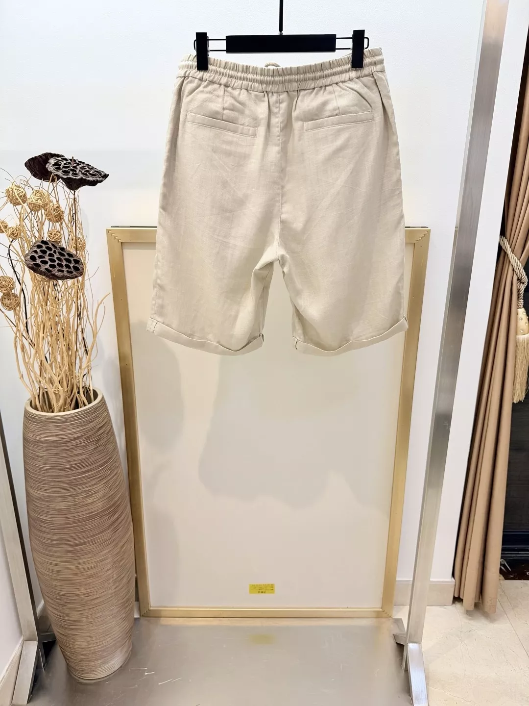 브루넬로쿠치넬리 린넨 블렌드 버뮤다 쇼츠 상세 이미지 3